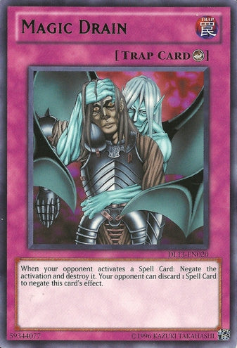 Magic Drain (Green) [DL13-EN020] Rare | Black Swamp Games