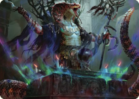 Sivriss, Nightmare Speaker Art Card (32) [Commander Legends: Battle for Baldur's Gate Art Series] | Black Swamp Games