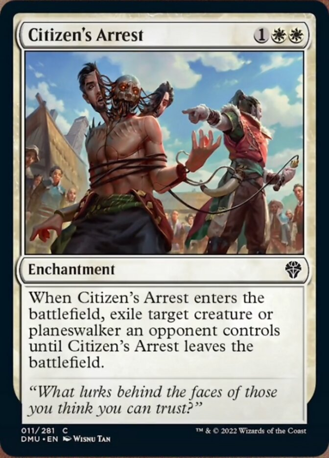 Citizen's Arrest [Dominaria United] | Black Swamp Games