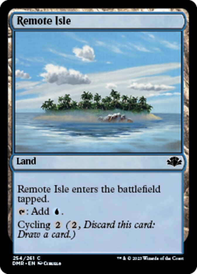 Remote Isle [Dominaria Remastered] | Black Swamp Games