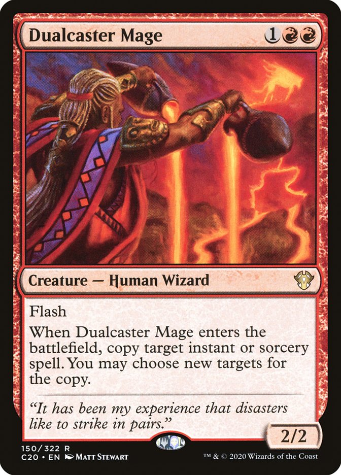 Dualcaster Mage [Commander 2020] | Black Swamp Games