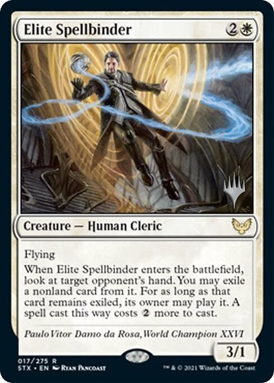 Elite Spellbinder (Promo Pack) [Strixhaven: School of Mages Promos] | Black Swamp Games