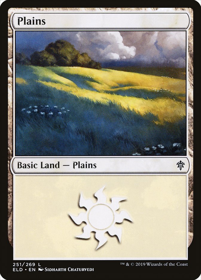 Plains (251) [Throne of Eldraine] | Black Swamp Games