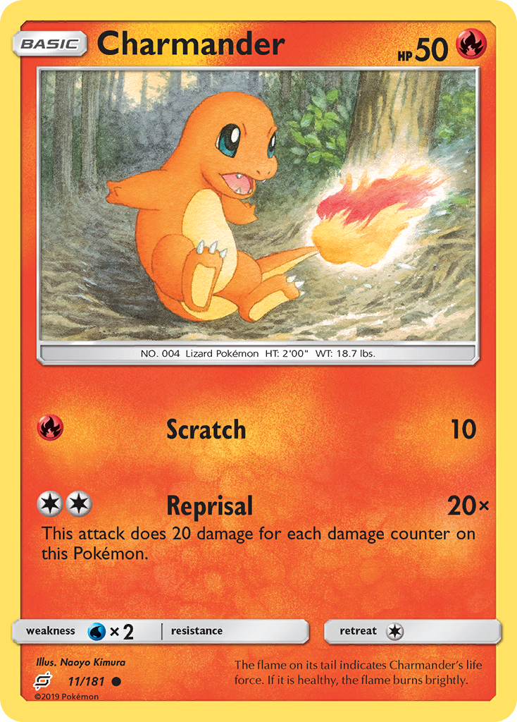 Charmander (11/181) [Sun & Moon: Team Up] | Black Swamp Games