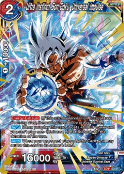 Ultra Instinct Son Goku, Universal Impulse (Starter Deck - Instinct Surpassed) (SD11-03) [Universal Onslaught] | Black Swamp Games