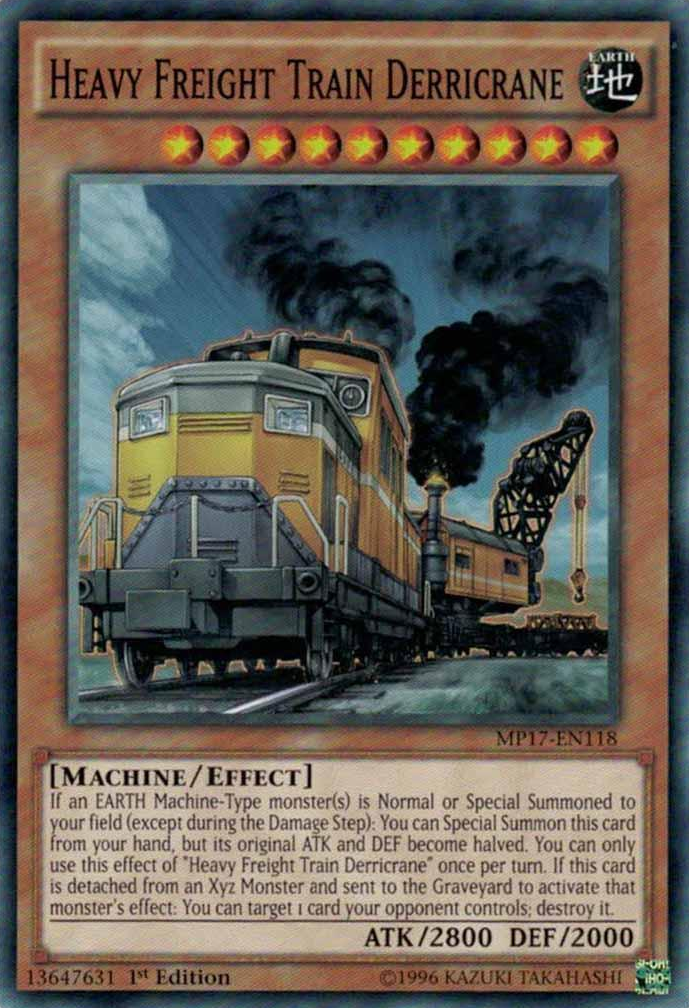 Heavy Freight Train Derricrane [MP17-EN118] Common | Black Swamp Games