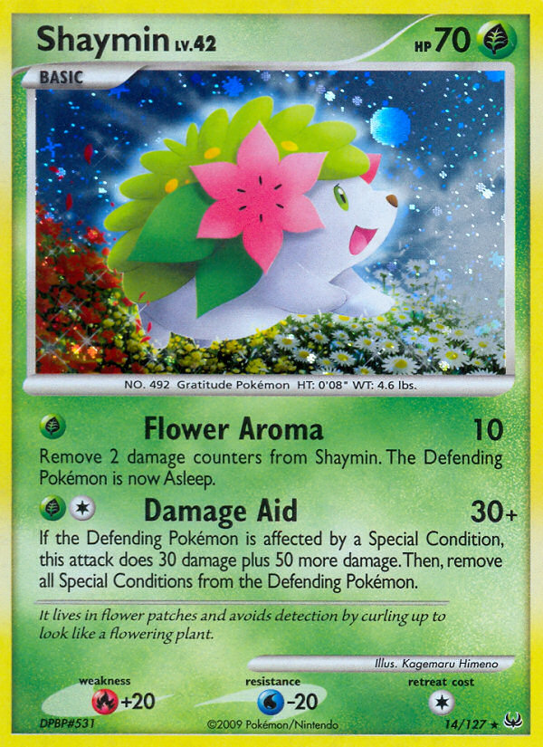 Shaymin (14/127) [Platinum: Base Set] | Black Swamp Games