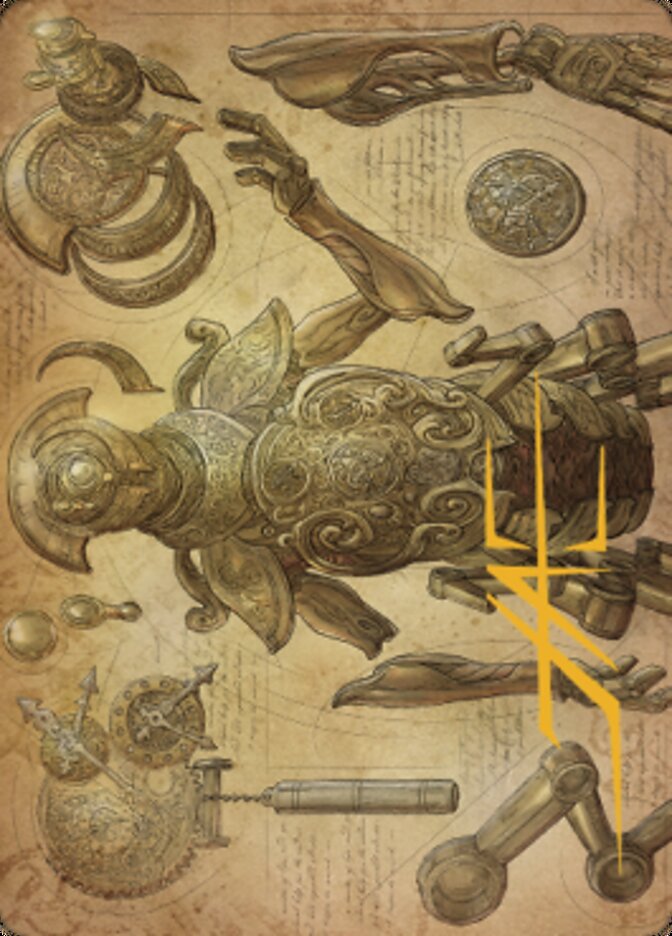 Foundry Inspector Art Card (Gold-Stamped Signature) [The Brothers' War Art Series] | Black Swamp Games
