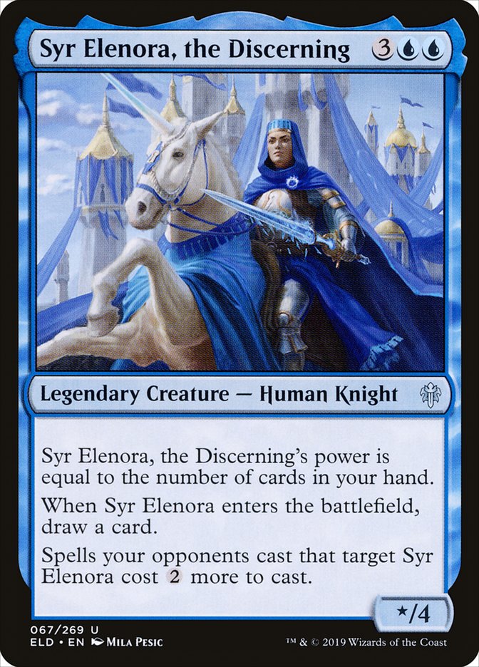 Syr Elenora, the Discerning [Throne of Eldraine] | Black Swamp Games