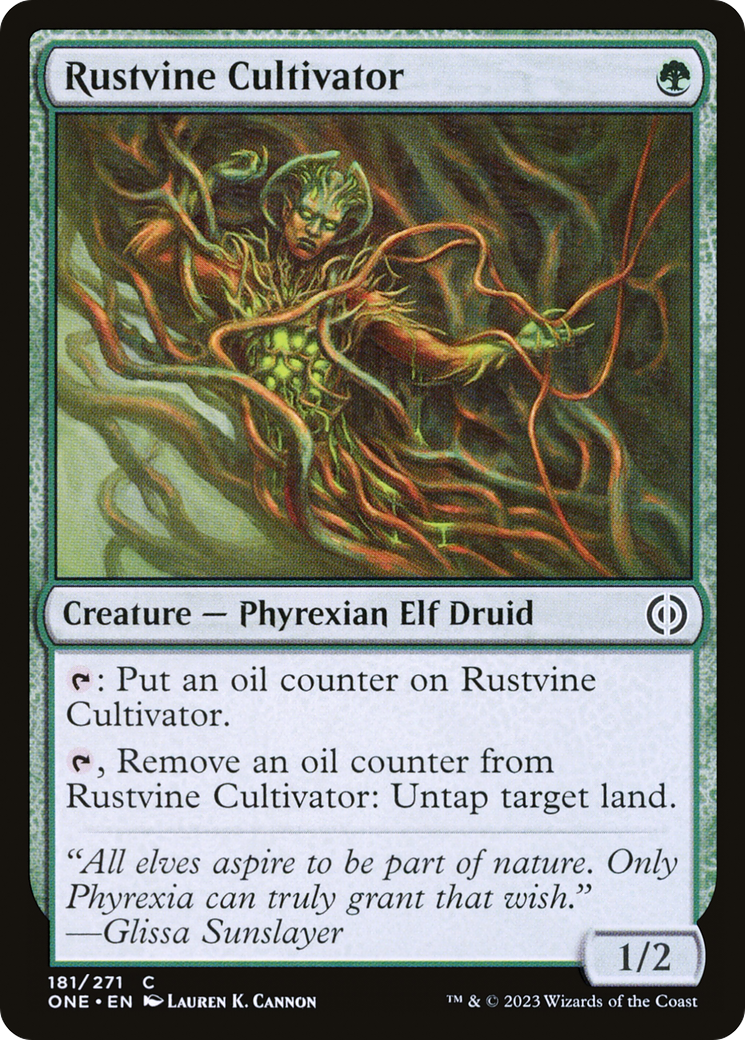 Rustvine Cultivator [Phyrexia: All Will Be One] | Black Swamp Games