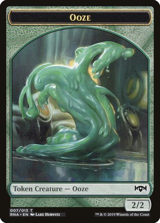 Ooze Token [Ravnica Allegiance Tokens] | Black Swamp Games