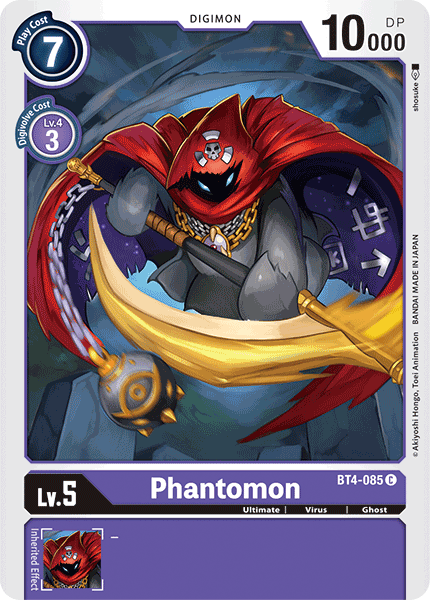 Phantomon [BT4-085] [Great Legend] | Black Swamp Games