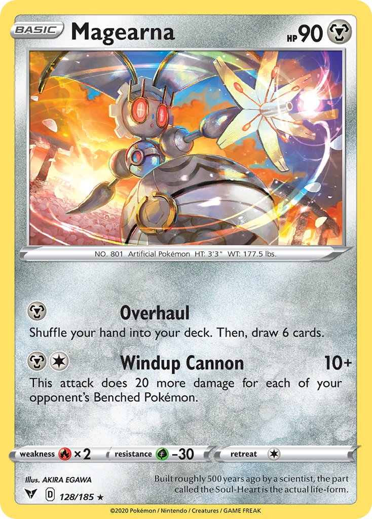 Magearna (128/185) (Theme Deck Exclusive) [Sword & Shield: Vivid Voltage] | Black Swamp Games