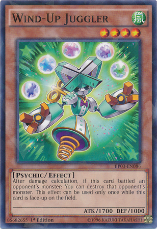 Wind-Up Juggler [BP03-EN086] Shatterfoil Rare | Black Swamp Games