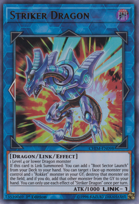 Striker Dragon [CHIM-EN098] Ultra Rare | Black Swamp Games