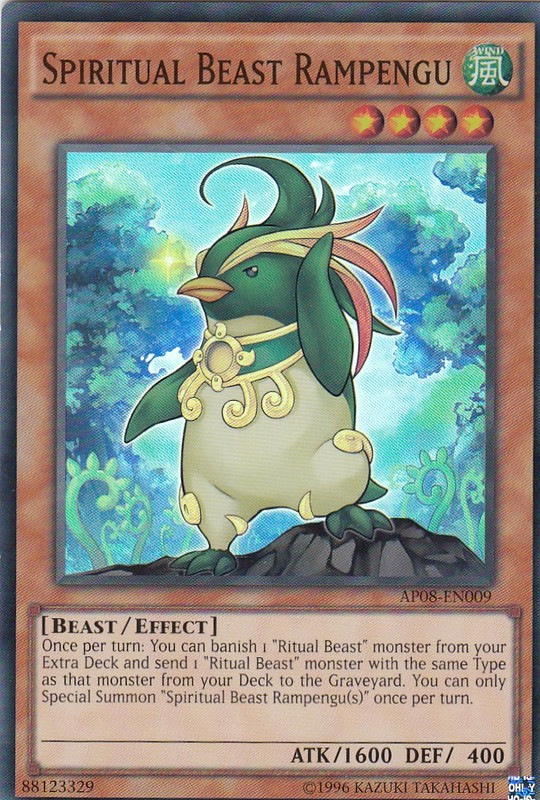 Spiritual Beast Rampengu [AP08-EN009] Super Rare | Black Swamp Games