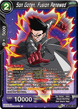 Son Goten, Fusion Renewed (Common) [BT13-128] | Black Swamp Games