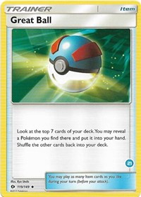 Great Ball (119/149) (Deck Exclusive #21) [Sun & Moon: Trainer Kit - Alolan Ninetales] | Black Swamp Games