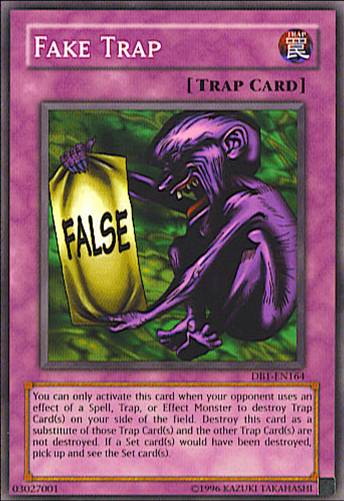 Fake Trap [DB1-EN164] Common | Black Swamp Games