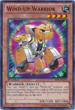 Wind-Up Warrior [BP01-EN170] Starfoil Rare | Black Swamp Games