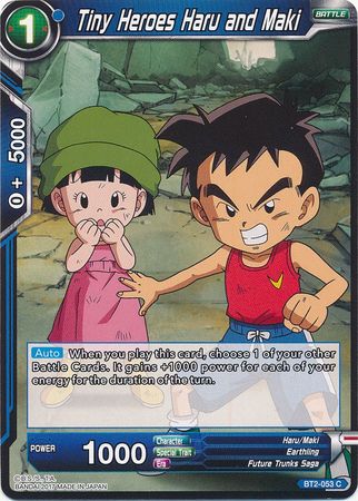 Tiny Heroes Haru and Maki [BT2-053] | Black Swamp Games