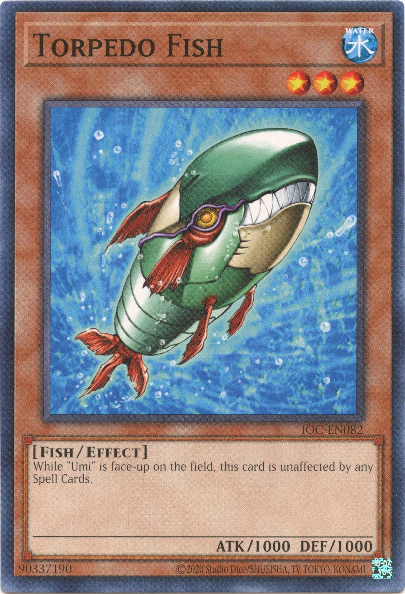 Torpedo Fish (25th Anniversary) [IOC-EN082] Common | Black Swamp Games