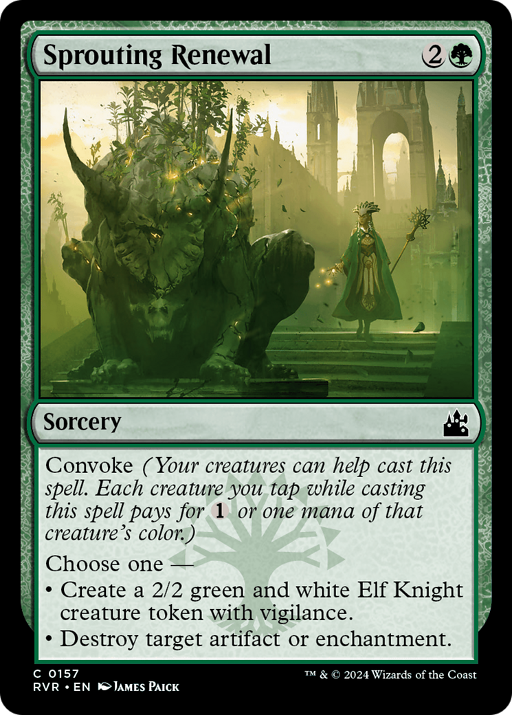 Sprouting Renewal [Ravnica Remastered] | Black Swamp Games