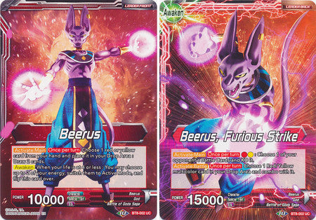 Beerus // Beerus, Furious Strike [BT8-002] | Black Swamp Games