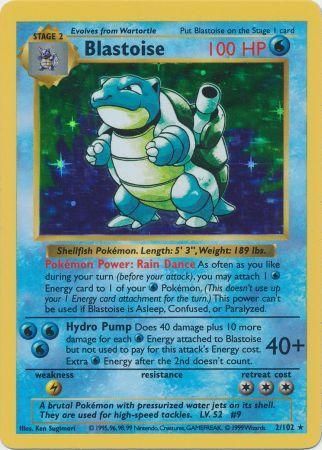 Blastoise (2/102) [Base Set Shadowless Unlimited] | Black Swamp Games