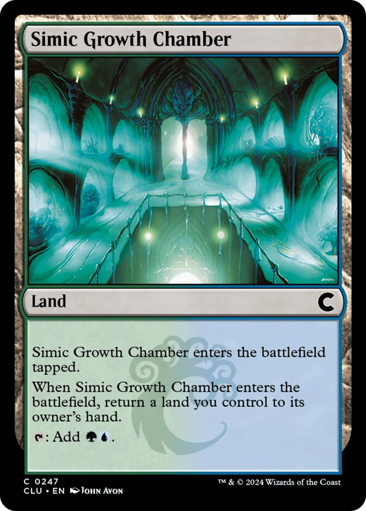 Simic Growth Chamber [Ravnica: Clue Edition] | Black Swamp Games