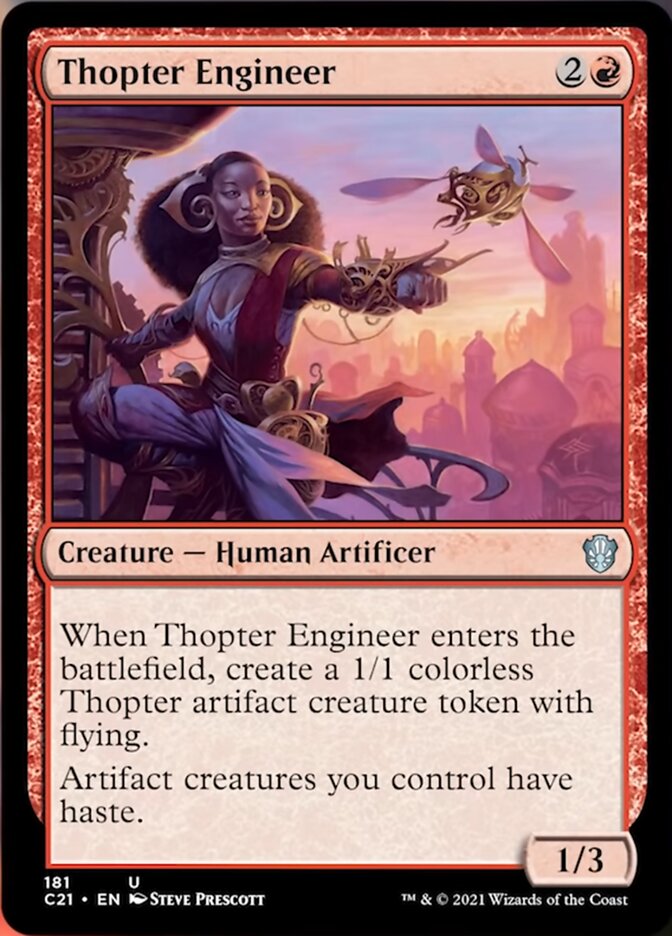 Thopter Engineer [Commander 2021] | Black Swamp Games