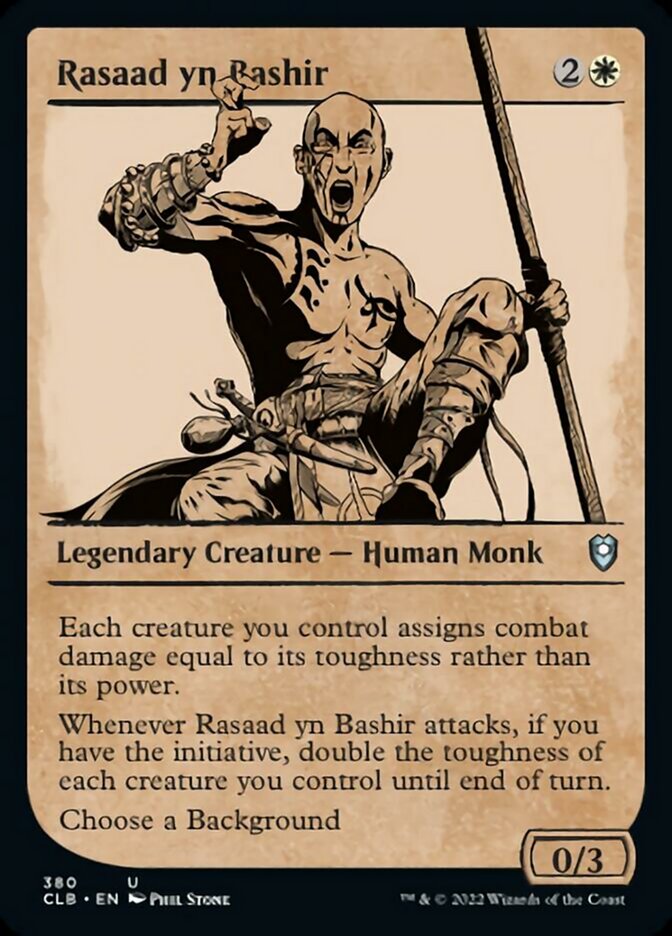 Rasaad yn Bashir (Showcase) [Commander Legends: Battle for Baldur's Gate] | Black Swamp Games