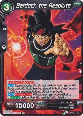 Bardock the Resolute (BT10-127) [Rise of the Unison Warrior 2nd Edition] | Black Swamp Games