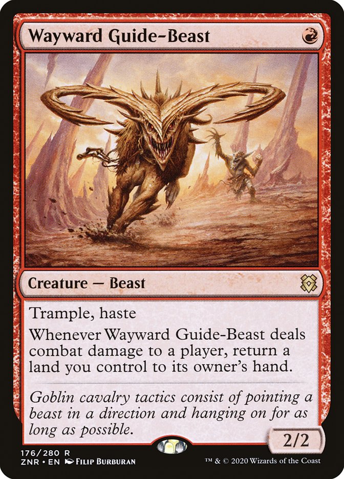 Wayward Guide-Beast [Zendikar Rising] | Black Swamp Games