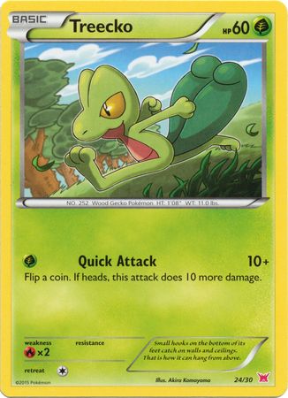 Treecko (24/30) [XY: Trainer Kit 2 - Latias] | Black Swamp Games