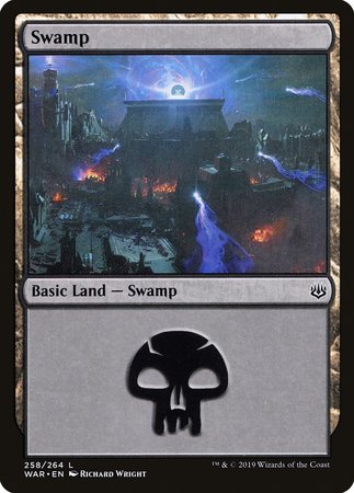 Swamp (258) [War of the Spark] | Black Swamp Games