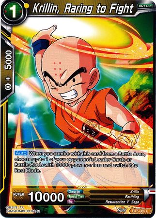 Krillin, Raring to Fight (BT5-085) [Miraculous Revival] | Black Swamp Games