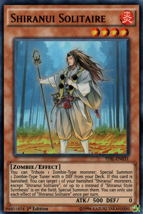 Shiranui Solitaire [TDIL-EN031] Ultra Rare | Black Swamp Games