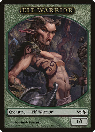 Elf Warrior Token [Duel Decks: Elves vs. Goblins Tokens] | Black Swamp Games