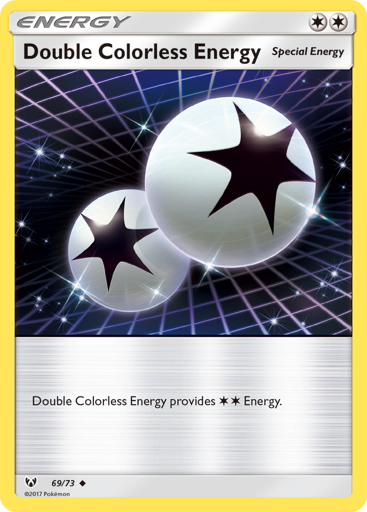 Double Colorless Energy (69/73) [Sun & Moon: Shining Legends] | Black Swamp Games