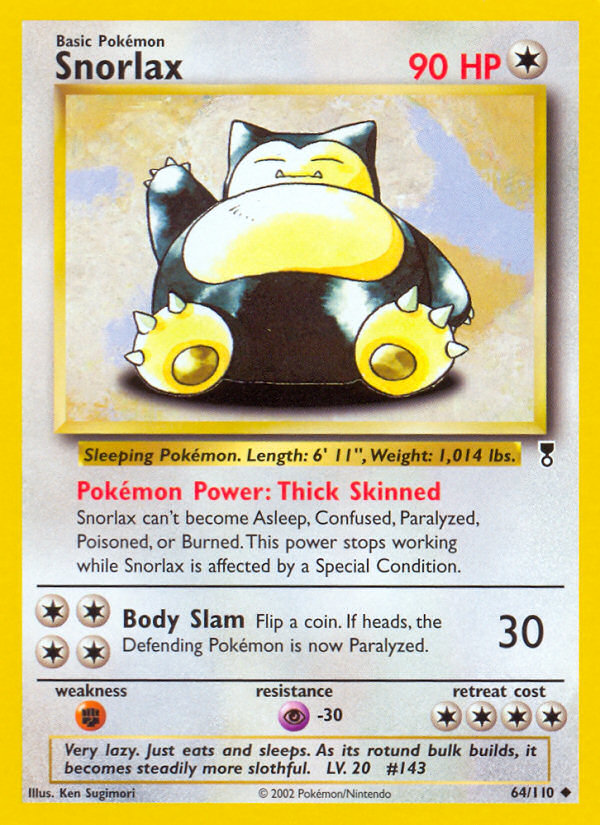 Snorlax (64/110) [Legendary Collection] | Black Swamp Games