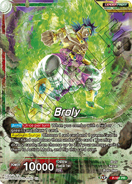 Broly // Broly, Surge of Brutality [P-181] | Black Swamp Games