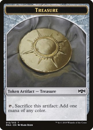 Treasure Token [Ravnica Allegiance Tokens] | Black Swamp Games