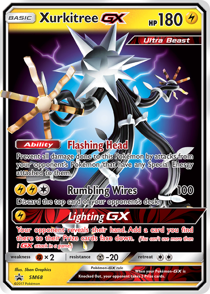 Xurkitree GX (SM68) [Sun & Moon: Black Star Promos] | Black Swamp Games