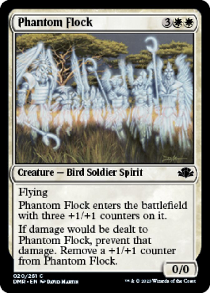 Phantom Flock [Dominaria Remastered] | Black Swamp Games