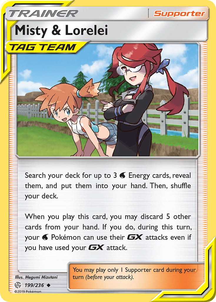 Misty & Lorelei (199/236) [Sun & Moon: Cosmic Eclipse] | Black Swamp Games