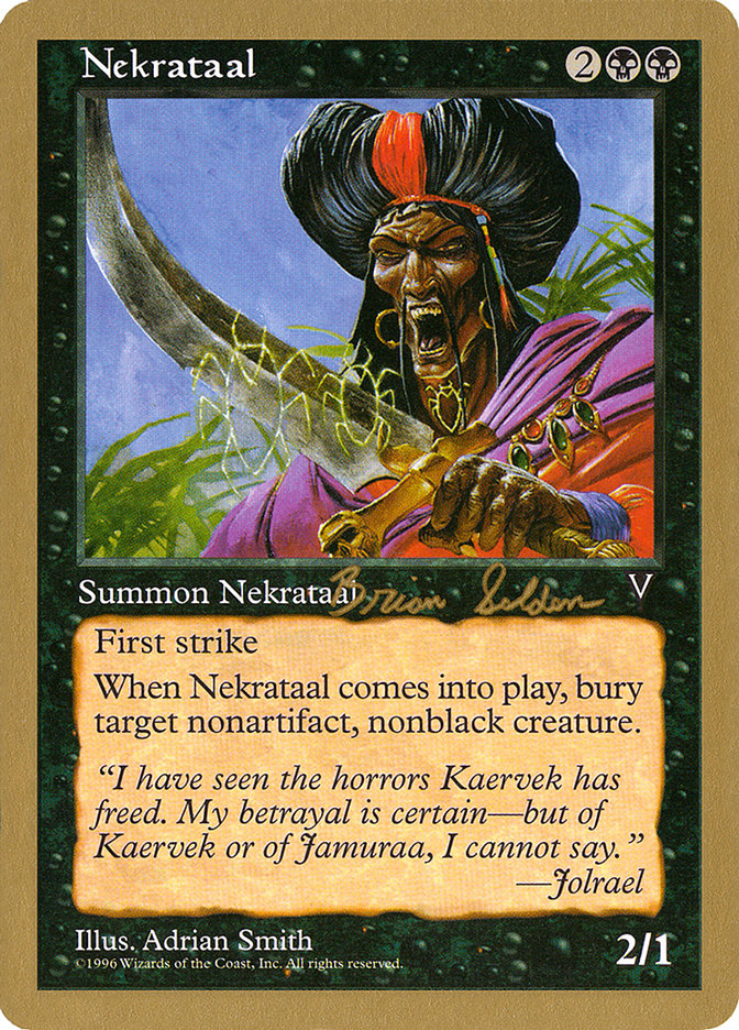 Nekrataal (Brian Selden) [World Championship Decks 1998] | Black Swamp Games