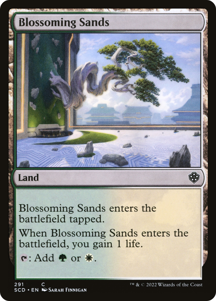 Blossoming Sands [Starter Commander Decks] | Black Swamp Games