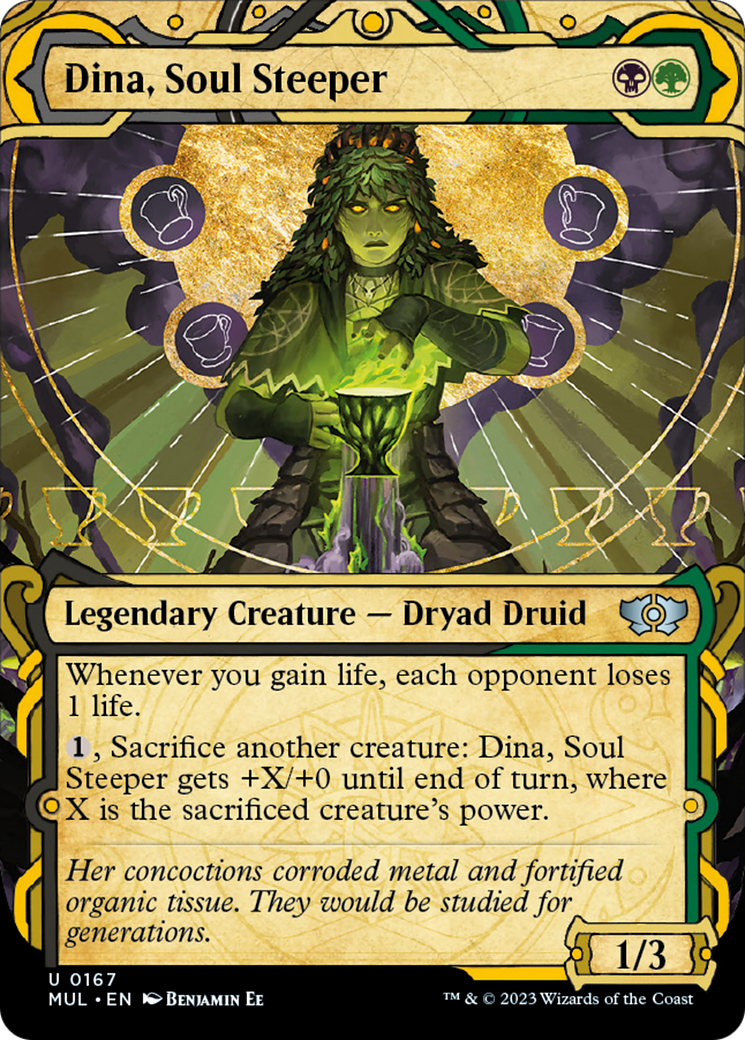 Dina, Soul Steeper (Halo Foil) [Multiverse Legends] | Black Swamp Games