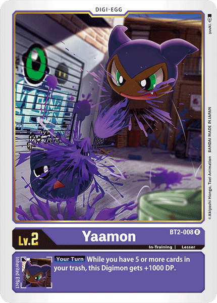 Yaamon [BT2-008] [Release Special Booster Ver.1.0] | Black Swamp Games
